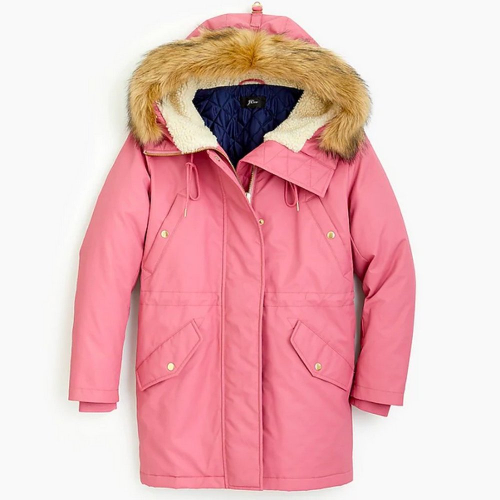 Perfect winter parka with eco-friendly PrimaLoft